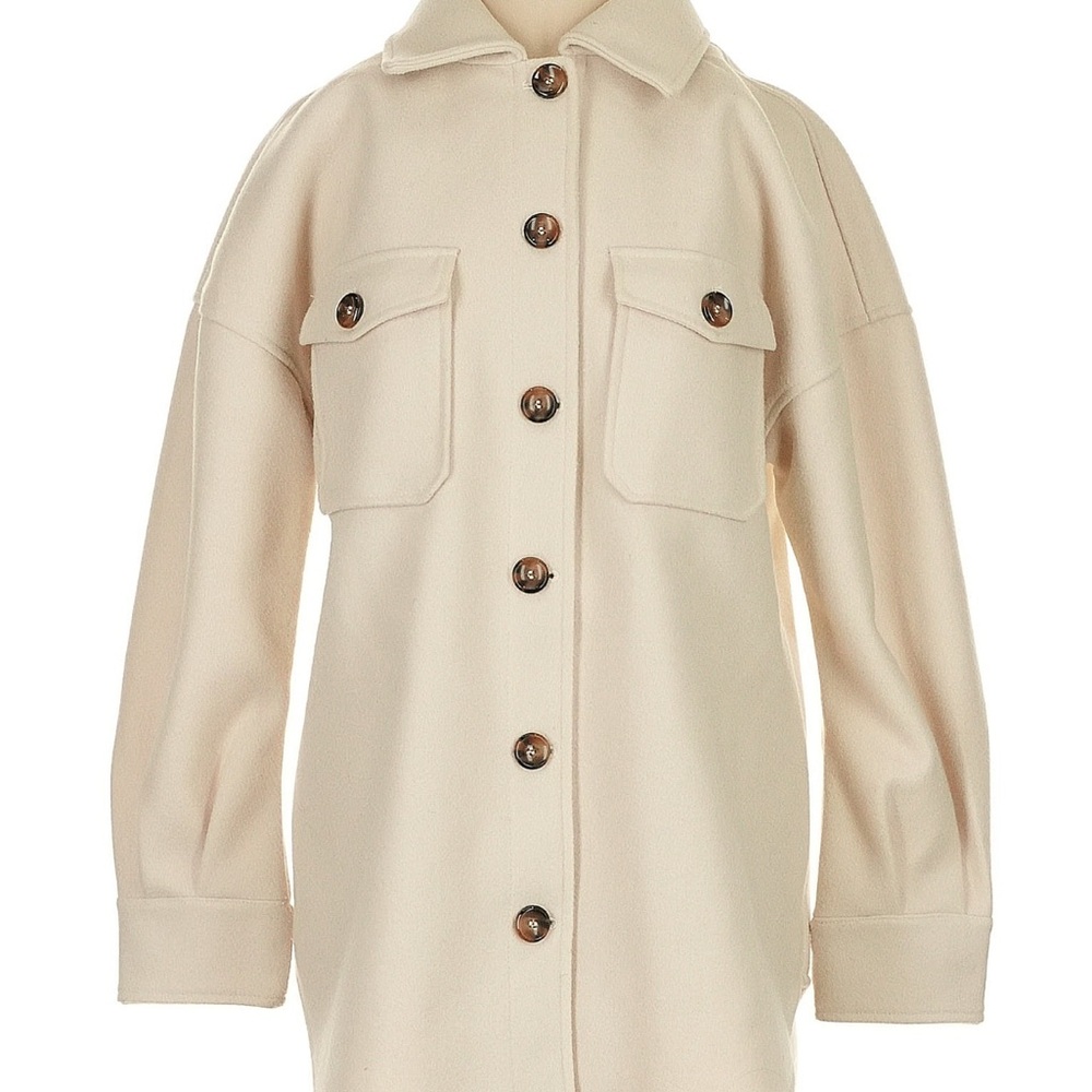 Aqua Women's Cream Shacket (Retail $100!)